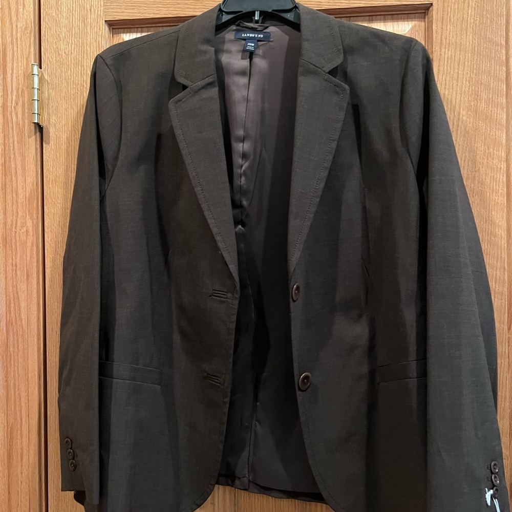 Brown Lands End Blazer - size 20W